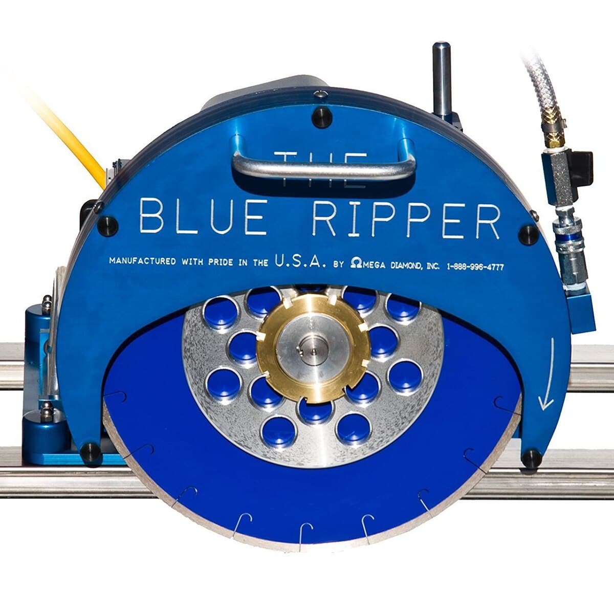 3 HP Blue Ripper Rail Saw Bundle with Diamond Blades on Sale