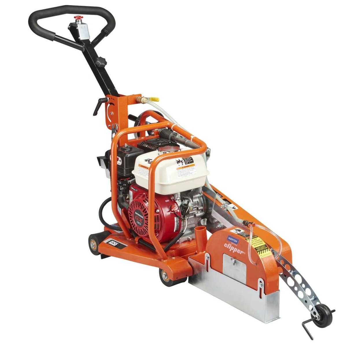 Clipper GC55 Compact Gas-Powered Push Walk-Behind Saw with Honda Engine