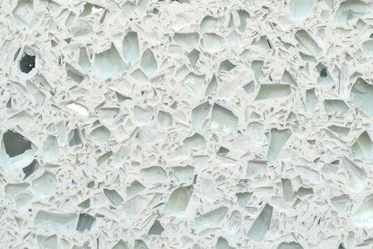 Beautiful Crystal Clear Terrazzo Decorative Glass for Multiple Uses
