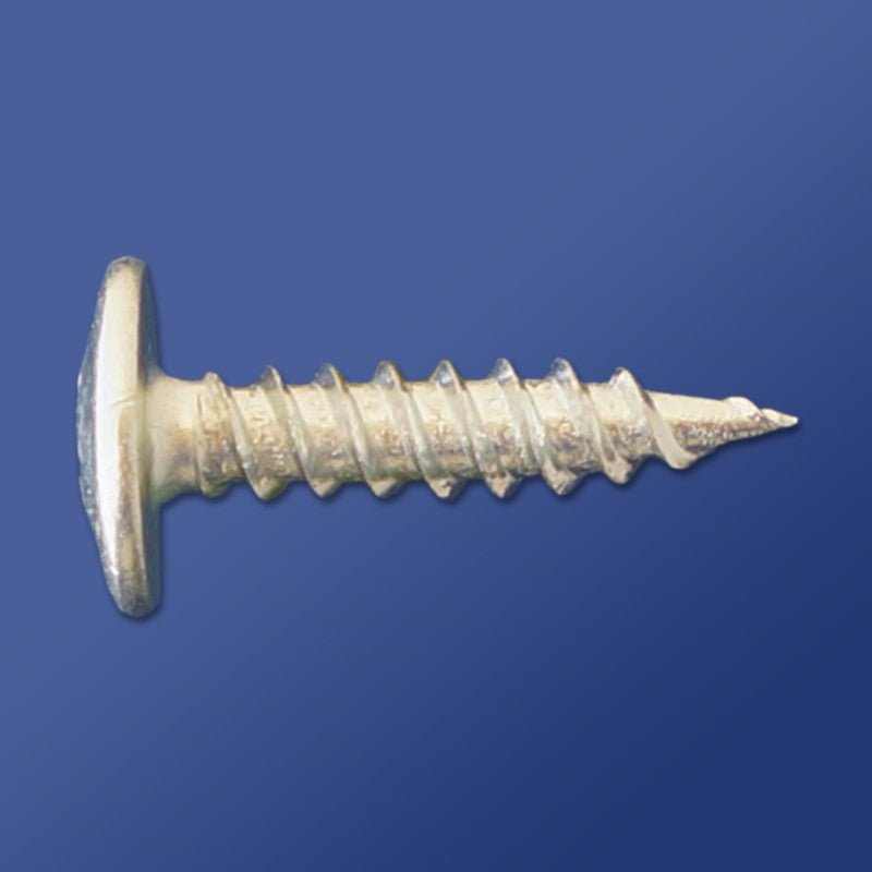 DAGGERZ Zinc-Coated Phillips Modified Truss Wafer Sharp Screws - 8 Inch for Various Applications