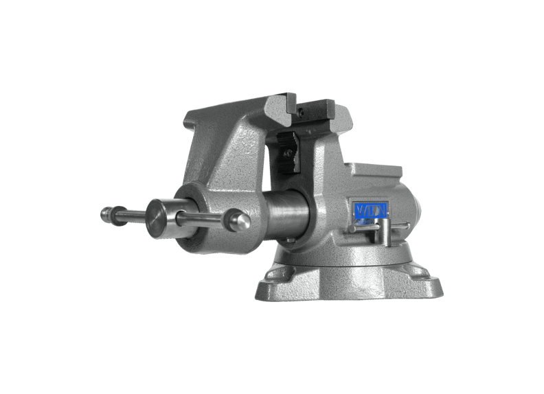 WILTON Mechanics Pro Vise: 5-1/2 In. Jaw Width, 5 In. Opening, 360° Swivel Base
