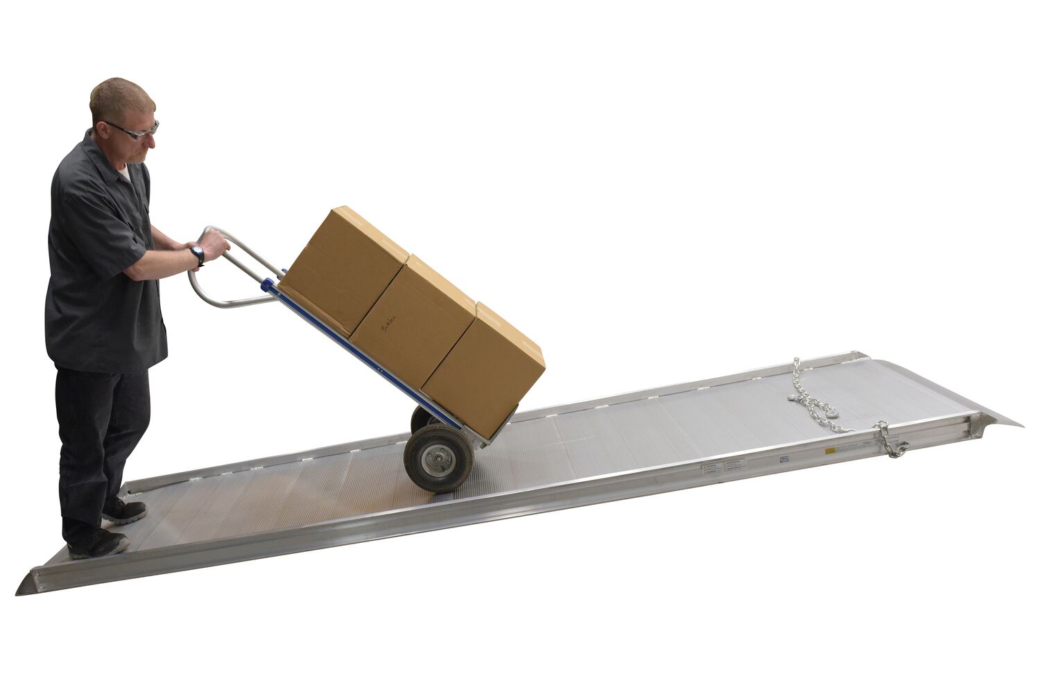 High - Quality Aluminum Loading and Unloading Walk Ramps for Trucks