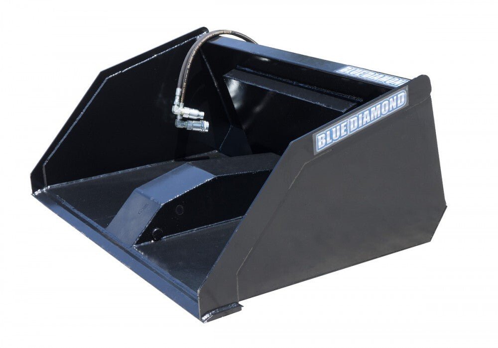 Compact Front Dumping Bucket for Mini Skid Steers