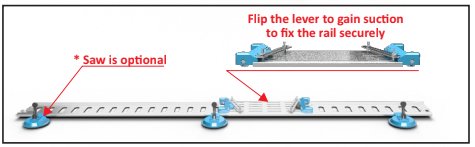 Abaco 200 Guide Rail for Precise and Safe Work