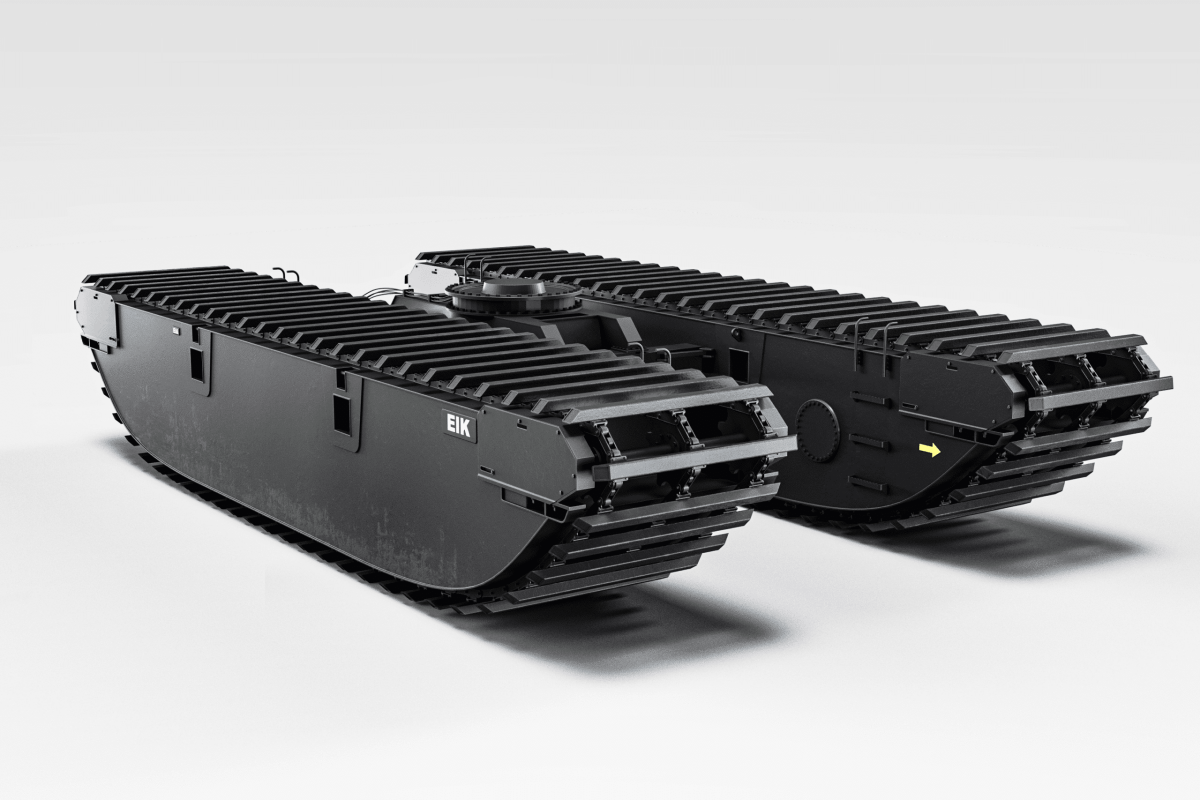 High-Performance Amphibious Excavator Undercarriage - AM300-2