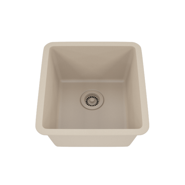 Dakota Builders Collection High - Quality Quartz Composite Kitchen Sink - Gse - Qc1618