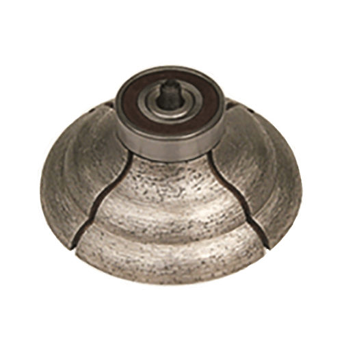 High - Quality Cove Ogee (Slot Type) Diamond Router Bit for Granite and Stone Profiling