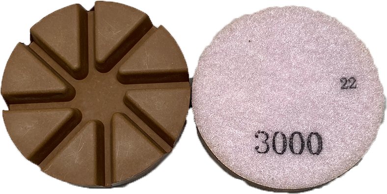 High - Quality 3 - Inch Diamond Pads from the 22 Series on Special Sale