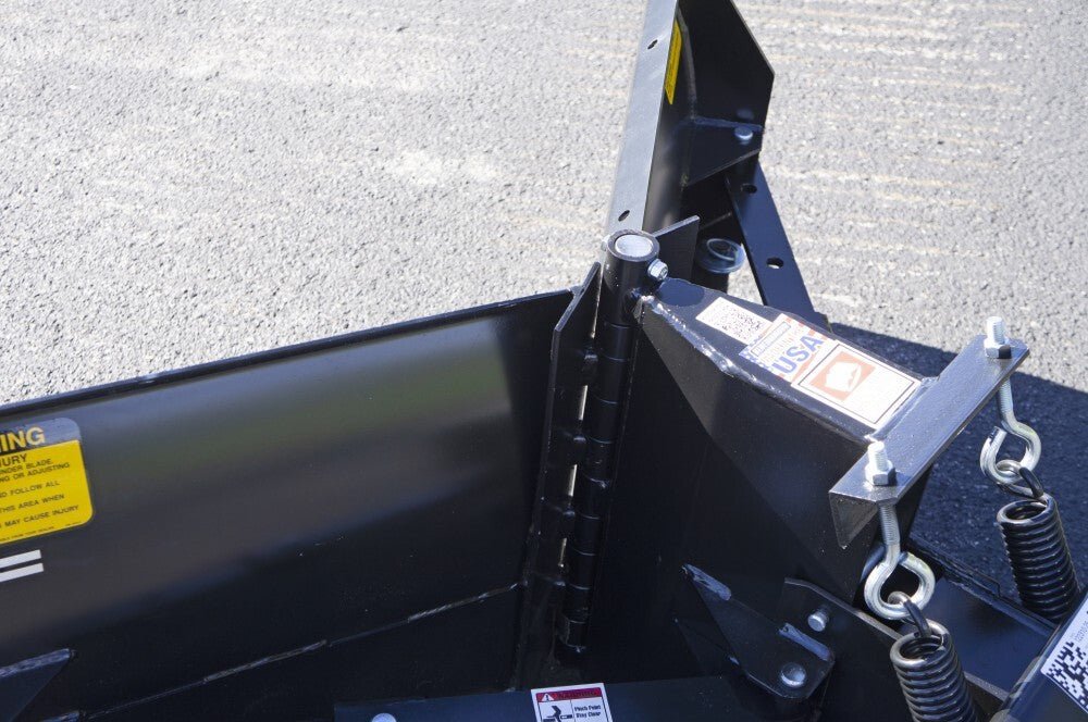 Blue Diamond® Manual Angle Mini Skid Steer V-Blade for Small Areas