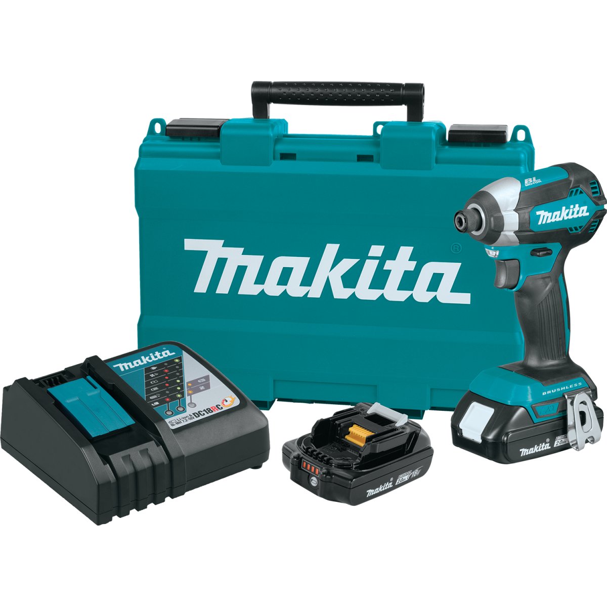 18V LXT® Lithium-Ion Brushless Cordless Impact Driver for Efficient Fastening Tasks