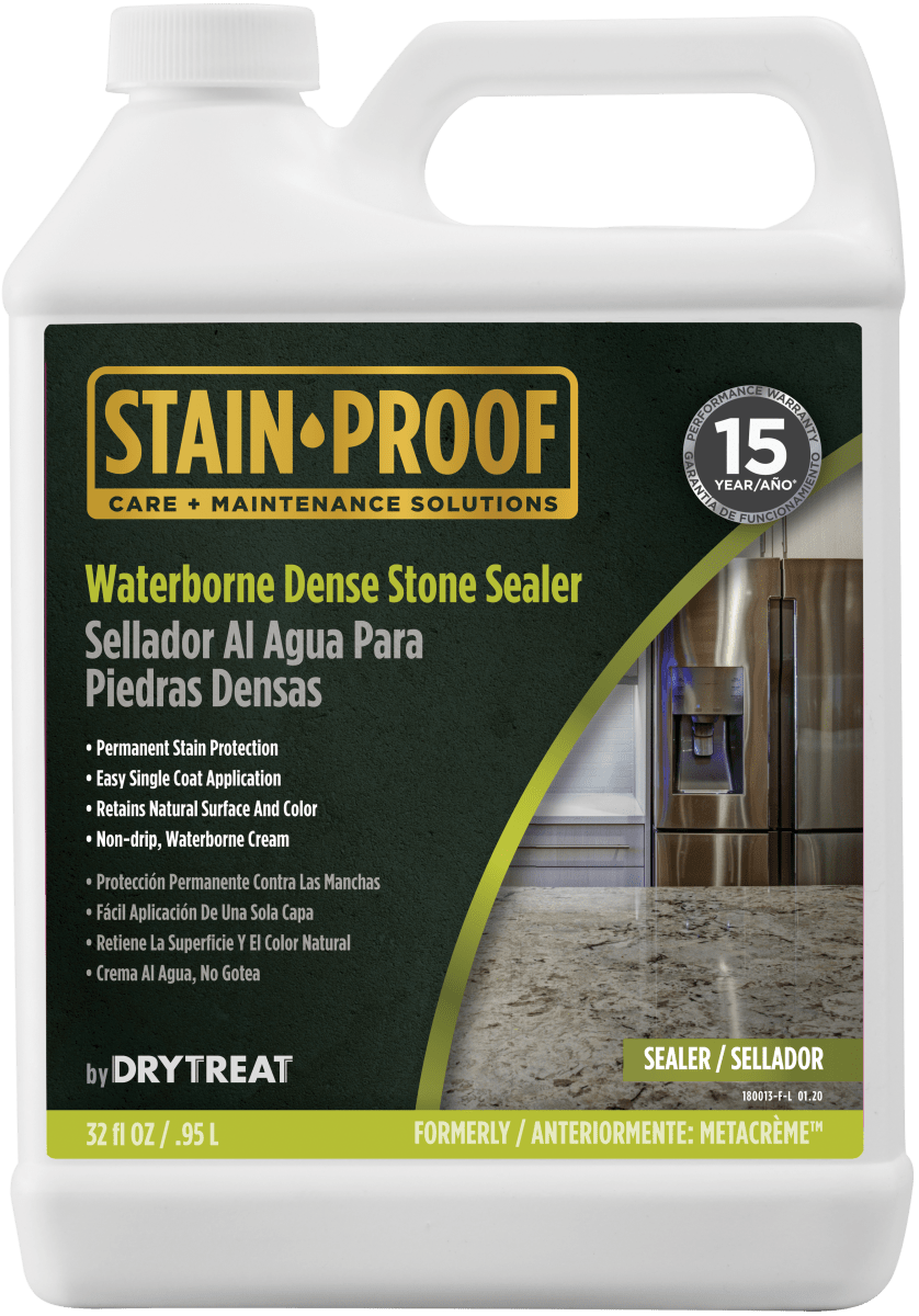 Dry Treat Meta Creme - High - Performance Stain - Proof Waterborne Sealer for Dense Surfaces