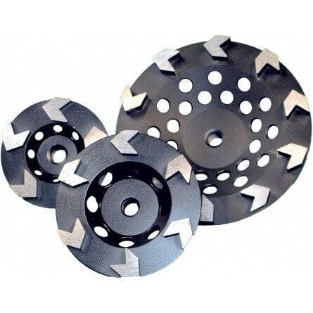 High - performance Arrow - shaped Segmented Cup Wheel for Efficient Floor Polishing