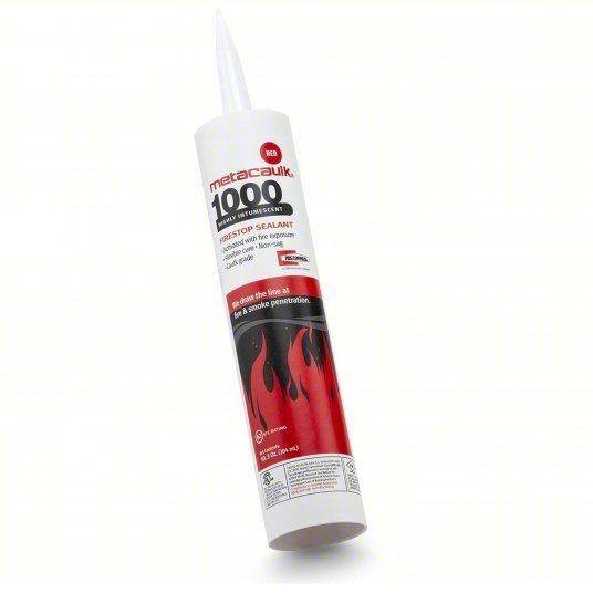 Metacaulk 1000 High - Performance Intumescent Firestop Sealant for Construction and Penetration Sealing