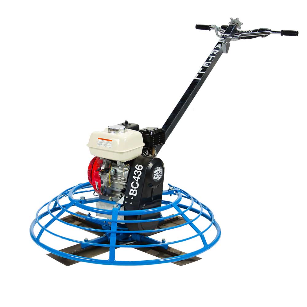 BC436 High - Performance Concrete Power Walk - Behind Trowel for Professional Finishers