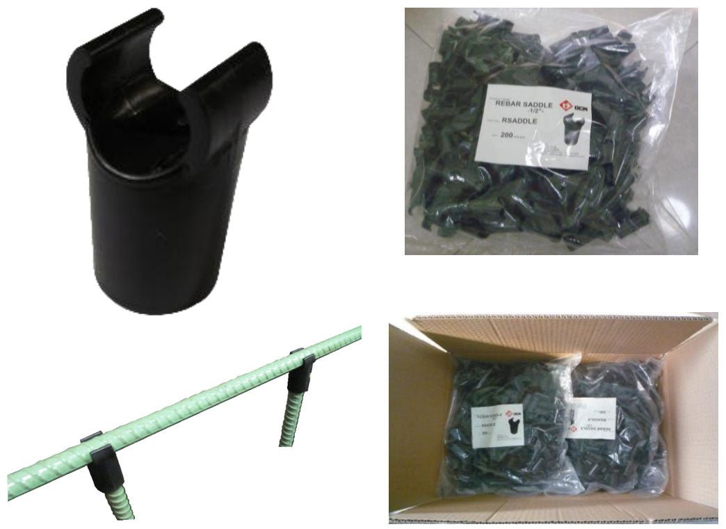 High - Quality 1/2 Plastic Rebar Saddle Pack of 2000 Pieces