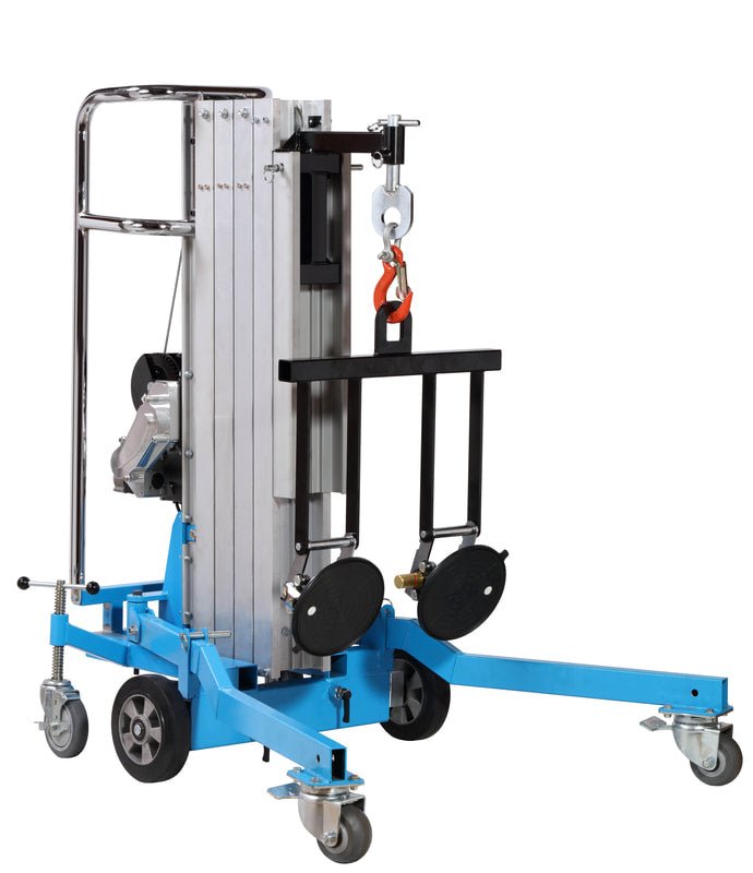 BD400 Portable Electric Material Lifter for Heavy Load Lifting and Transporting
