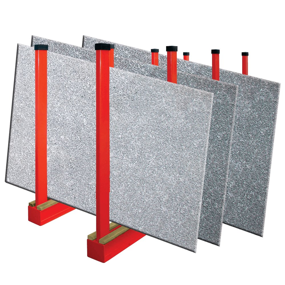 Pair of Abaco Bundle Slab Racks for Marble and Granite Storage
