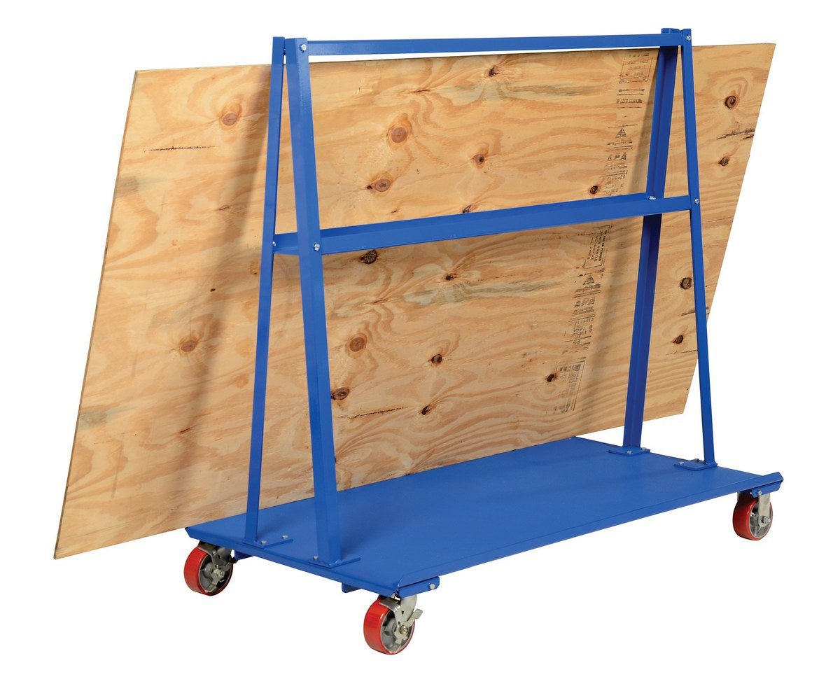 Heavy - Duty A - Frame Carts for Moving Bulky Material Sheets