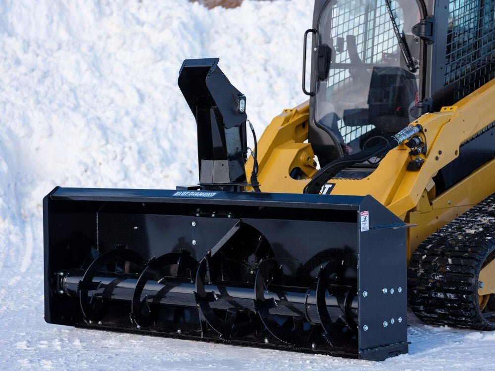 Blue Diamond® Heavy - Duty Skid Steer Snow Blower for Long - Term Use
