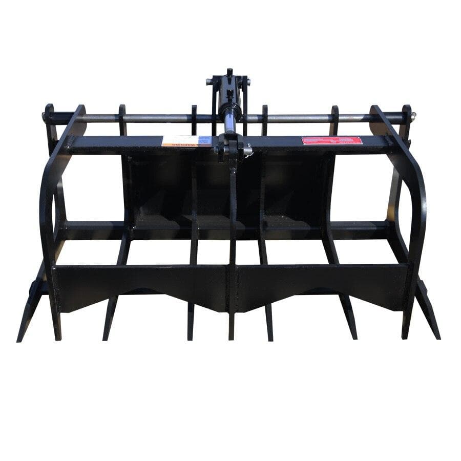 High - Performance Compact Skid Steer Grapple Rake for Landscaping