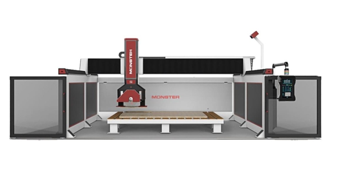 5-Axis Monster 2 Computer Numerical Control (CNC) Machine for Stone Processing