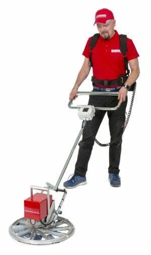 Portable Battery-Powered Concrete Trowel Machine for Epoxy Coatings and Natural Stone Flooring