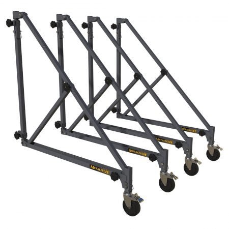 ALU Series™ 6-Foot Professional Baker Scaffolding for Construction Projects