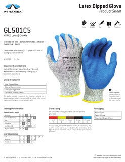 Box of 12 Flexible and Durable Crinkle Latex Gloves