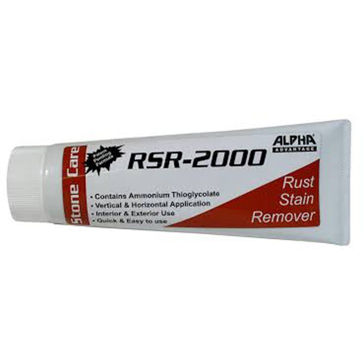Alpha Professional Gel - Type Rust Stain Remover for Natural Stone and Hard Porous Surfaces