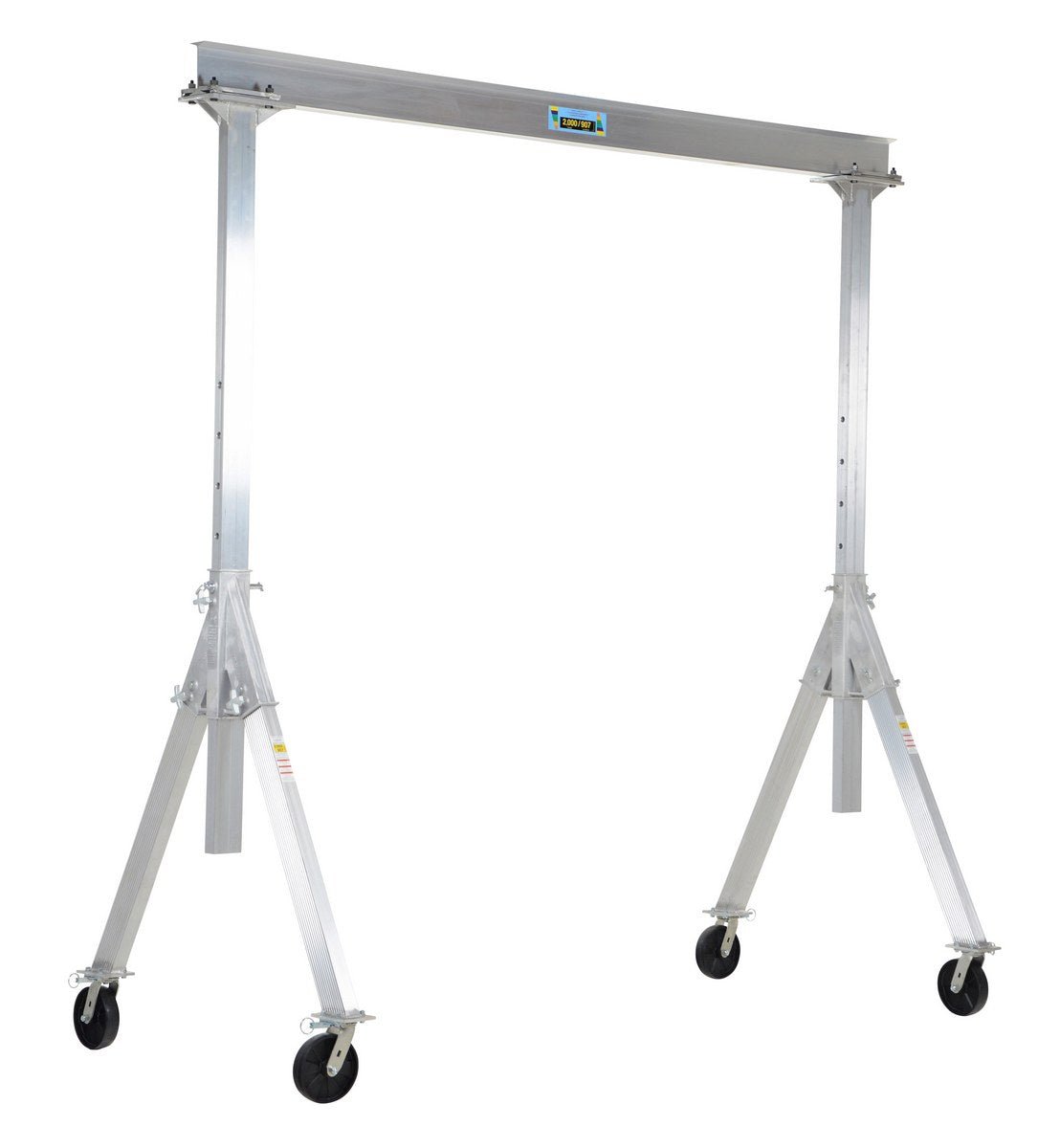 Highly Adjustable Aluminum Gantry Cranes for Versatile Lifting Applications