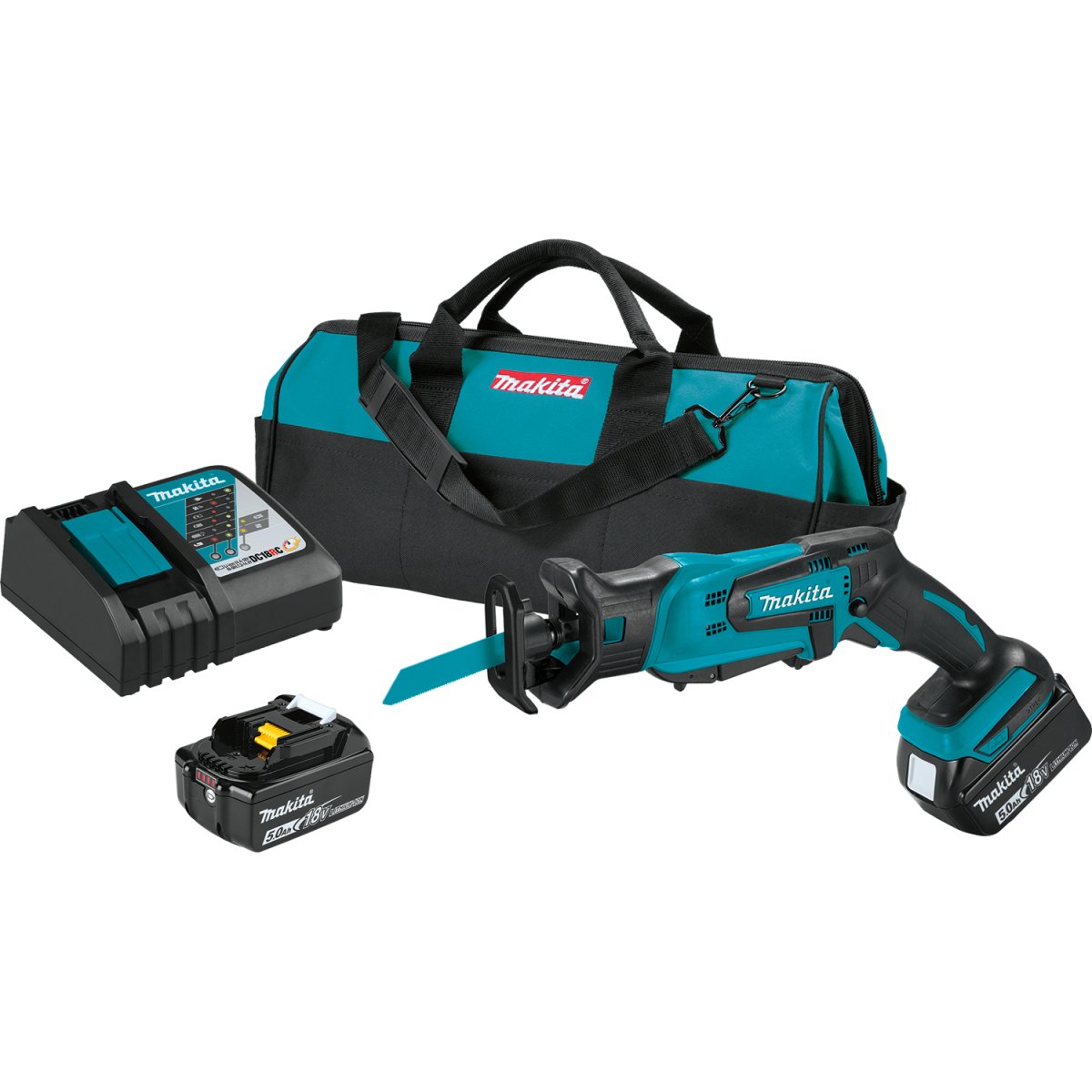 18V LXT® Lithium-Ion Cordless Compact Reciprocating Saw for Efficient Cutting Applications