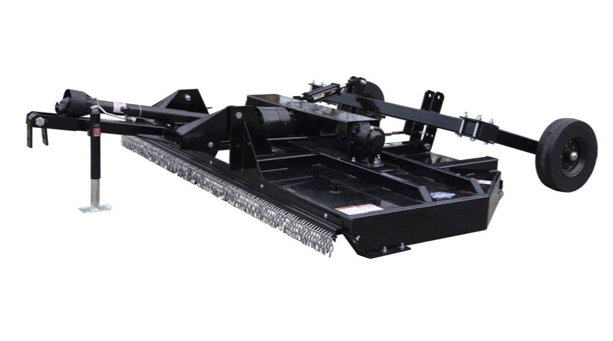 Heavy-Duty Dual Spindle Pull-Type Cutter for Weeds, Grass, and Brush