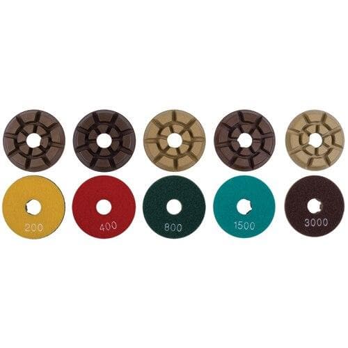 3-Inch Resin Bonded Diamond Grinding and Polishing Pads for Concrete