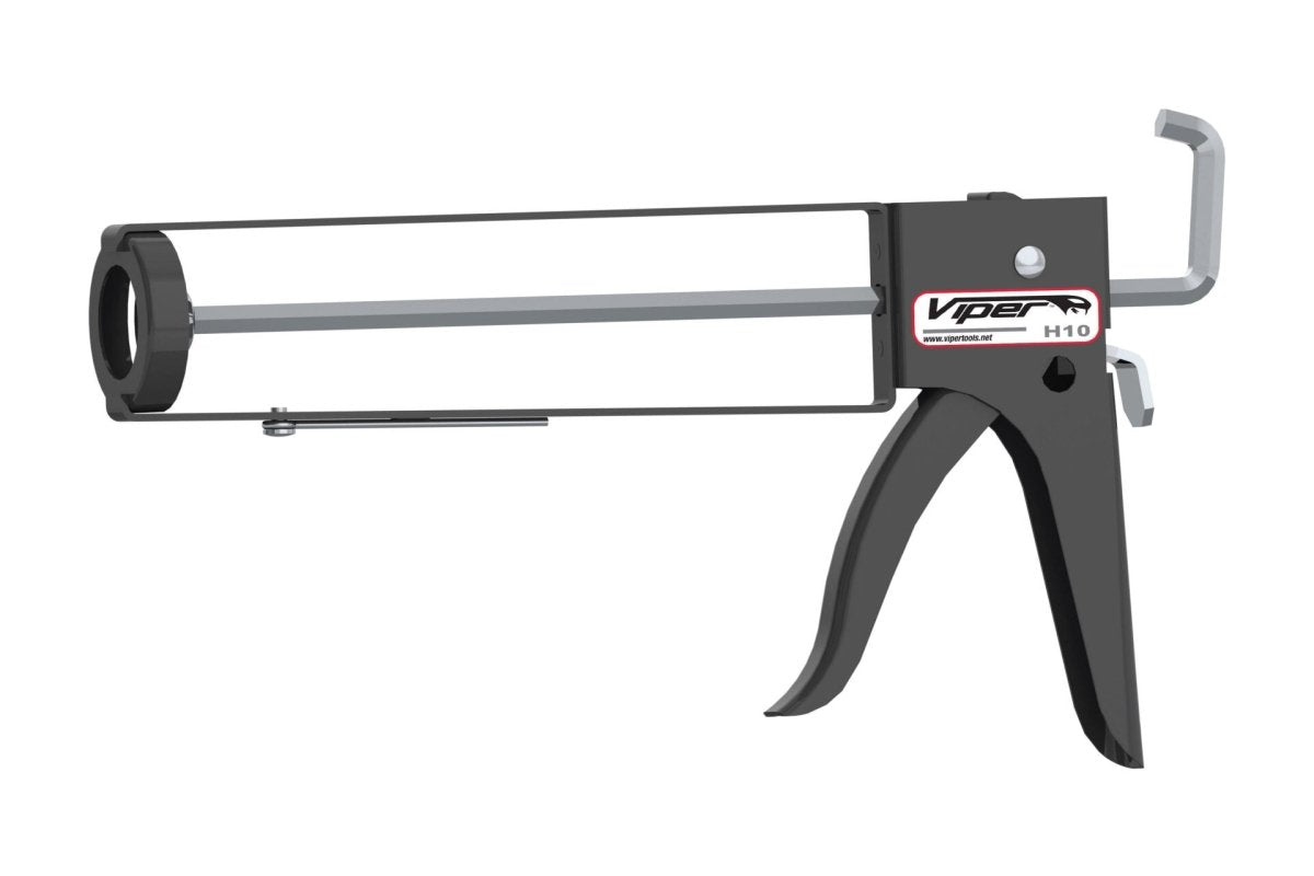 Manual 1/10 Gallon Viper Line Skeleton Cartridge Gun with Hex Rod (30-Piece Set)
