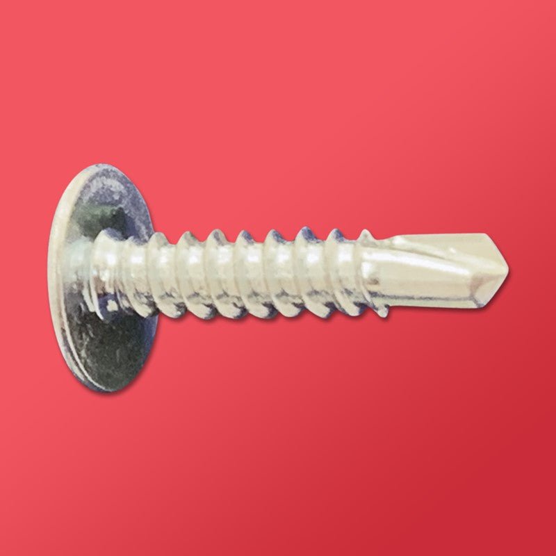 DAGGERZ Branded Zinc-Coated Phillips Modified Truss Wafer Self-Drill Screws in 8, 10, and 12 Inch Sizes