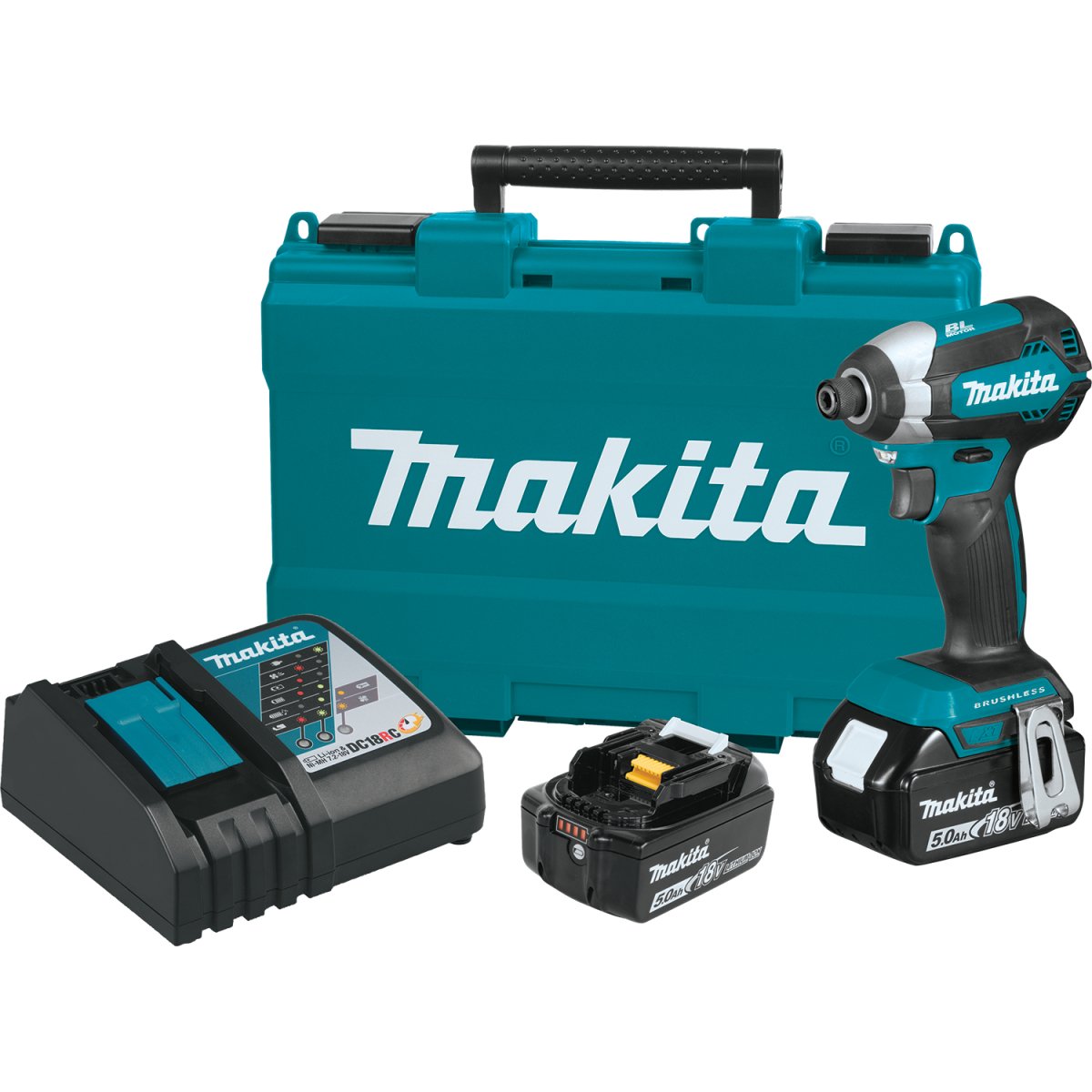 18V LXT® Lithium-Ion Brushless Cordless Impact Driver for Efficient Fastening Tasks