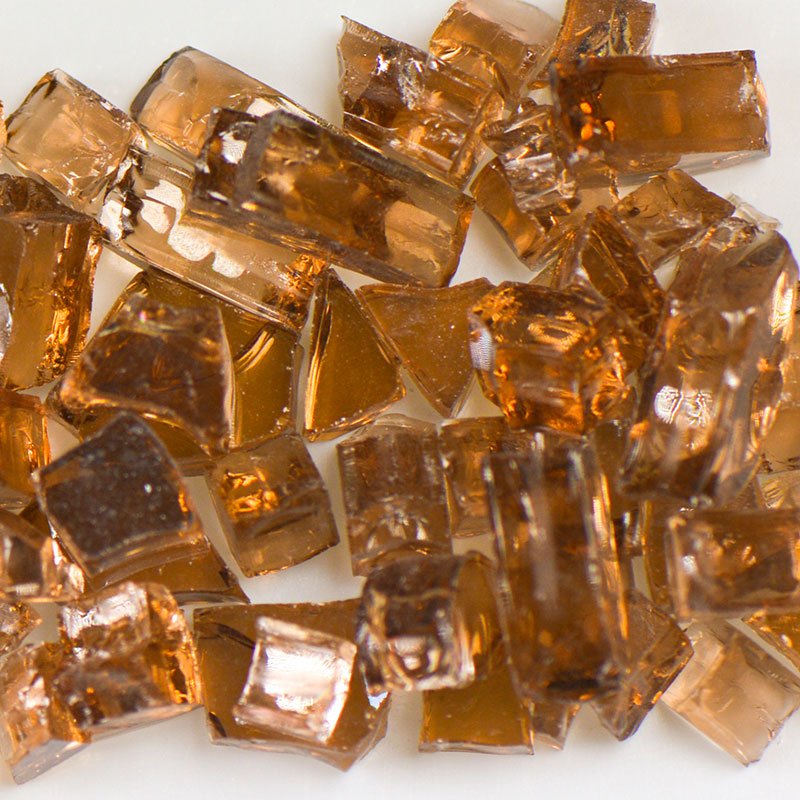 High - Quality Copper - Tinted Reflective Glass for Various DIY Projects