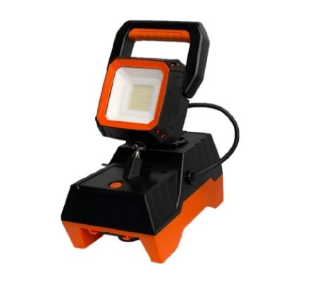 High - Lumen 24V Rechargeable Battery - Powered Work Light with 1600 Lumens