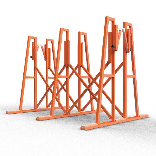 Abaco Triple Side Foldable A-Frame Truck for Handling Large Stone Slabs