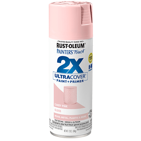 2x Ultra Coverage Glossy Spray Paint Set - 12 Ounce Cans (Pack of 6)