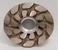 2-Inch Mini Lilac Aluminum Body Cup Grinder Ideal for Granite and Stone