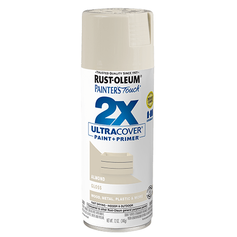 2x Ultra Coverage Glossy Spray Paint Set - 12 Ounce Cans (Pack of 6)