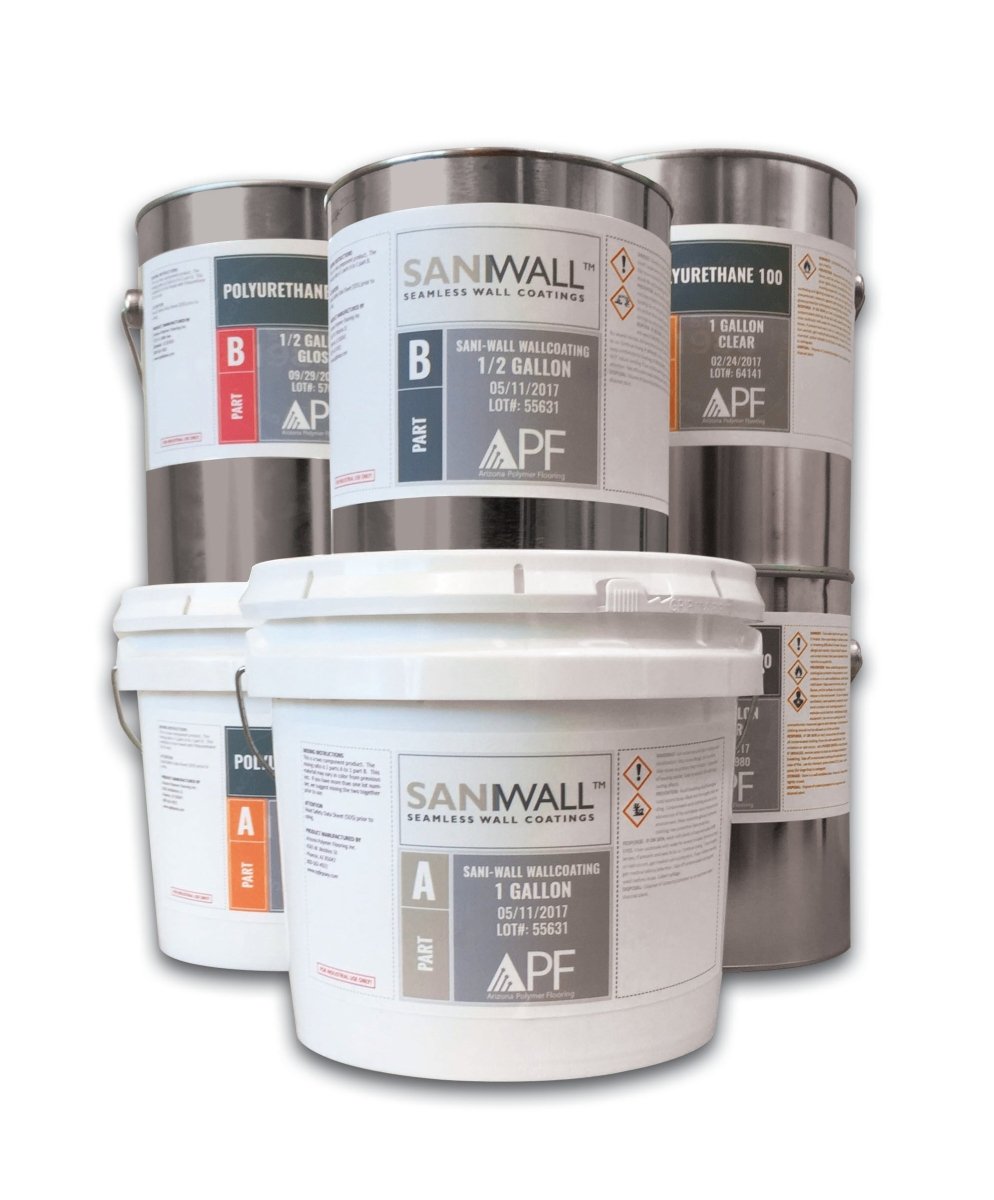 APF Sani-Wall High-Performance Epoxy Wall Coating 400
