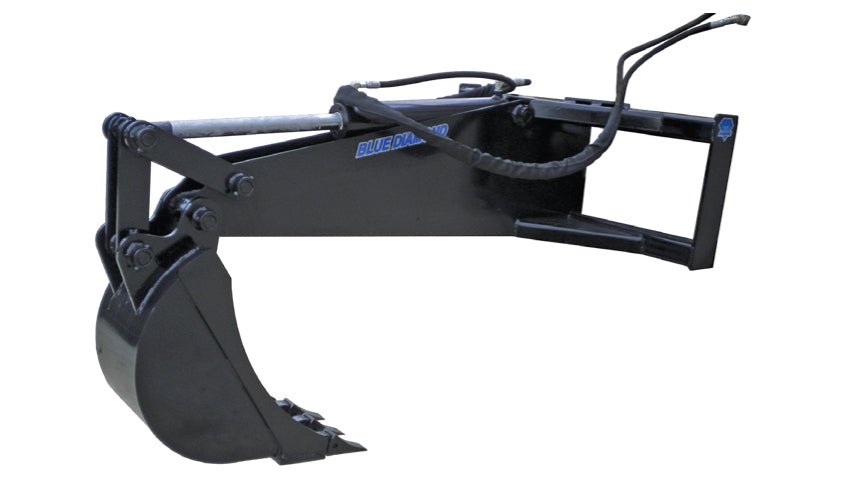 Blue Diamond® High - Performance Backhoe Attachment for Skid Steer