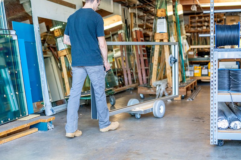 EZ Glide™ Heavy - Duty 750 - Pound Capacity Glass Transport Dolly