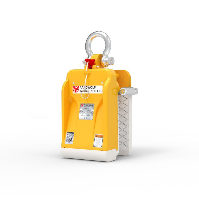 Aardwolf 60 Slab Lifter with Rollers - Ideal Forklift Attachment for Heavy Slabs