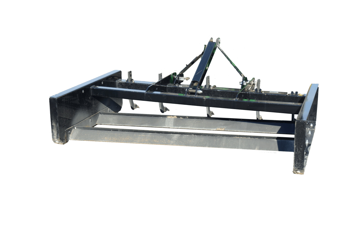 Blue Diamond Dual-Edger Tractor Grader for Multiple Ground Surface Maintenance