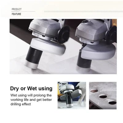 DTS High - Performance Brazed Core Drill Bits for Multiple Hard Materials
