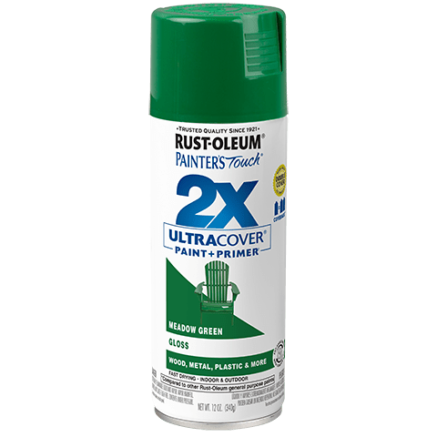 2x Ultra Coverage Glossy Spray Paint Set - 12 Ounce Cans (Pack of 6)
