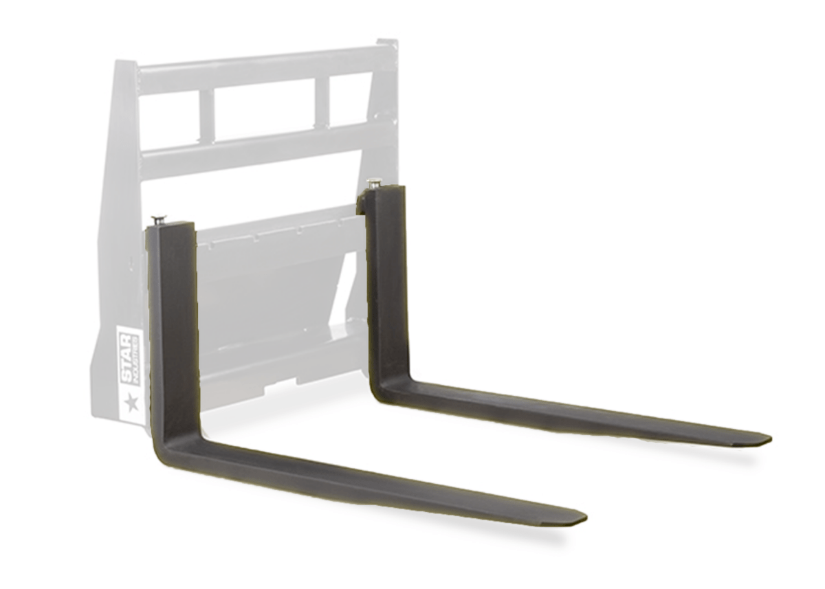 Mini Skid - Steer Forklift Conversion Forks and Frames by Star Industries